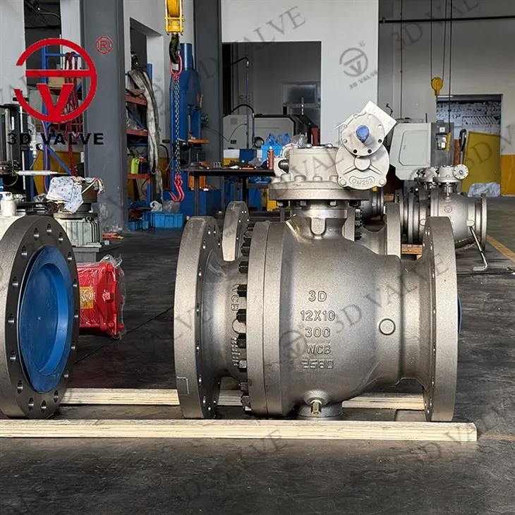 Kuleventil montert med redusert boring